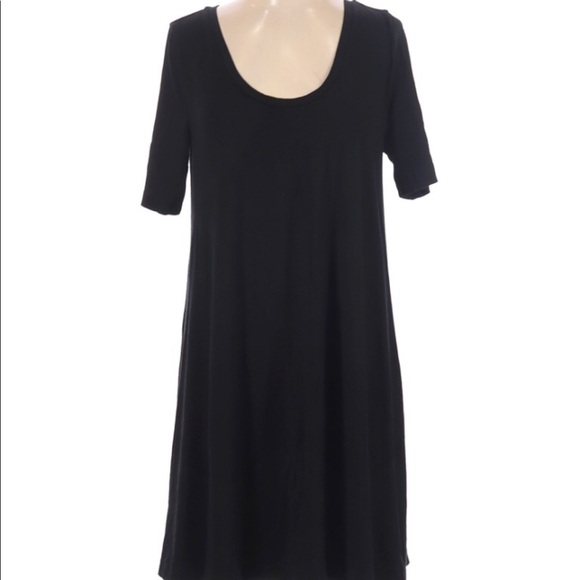 Ann Taylor LOFT size small black T-shirt dress - Picture 1 of 6